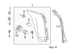 2015 Cadillac SRX Rear Light Harness Connector Diagram - 84247113