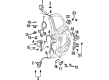 2001 Saturn SC2 Door Latch Assembly Diagram - 21171304