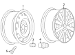 Buick Terraza Spare Wheel Diagram - 9596411