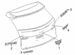 2023 Cadillac XT4 Emblem Diagram - 42780584