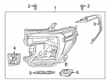 2020 GMC Sierra 1500 Headlight Diagram - 85535171