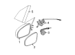 Saturn Side View Mirrors Diagram - 22726678