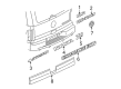 2003 GMC Yukon XL 2500 Emblem Diagram - 15757310