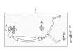 2021 Chevy Spark Automatic Transmission Oil Cooler Line Diagram - 42439448