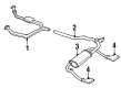 Pontiac Firebird Catalytic Converter Diagram - 12560409