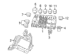 2013 Cadillac XTS Fuse Diagram - 88909752