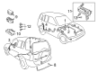 2001 Chevy Tracker Battery Fuse Diagram - 12004009