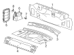 Cadillac ATS Floor Pan Diagram - 23455208