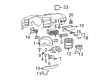 Buick Regal Brake Light Switch Diagram - 10424858