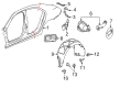 Chevy Fuel Filler Housing Diagram - 22943832