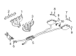 Cadillac CTS Catalytic Converter Diagram - 25757817