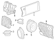 2023 GMC Canyon Car Speakers Diagram - 84578226