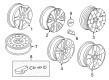 Chevy Impala Wheel Cover Diagram - 9598230