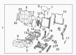 2002 Chevy Silverado 1500 Seat Cushion Pad Diagram - 12473281