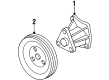 1989 Oldsmobile Cutlass Cruiser Timing Belt Tensioner Diagram - 10101898