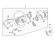 2008 Hummer H2 Steering Wheel Diagram - 25849064