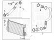 2013 Chevy Silverado 3500 HD Cooling Hose Diagram - 23282450