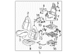 2009 GMC Savana 2500 Occupant Detection Sensor Diagram - 19127971