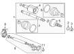 2019 Chevy Impala Axle Shaft Diagram - 84628595