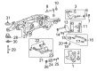 2008 Buick Enclave Steering Knuckle Diagram - 10391041