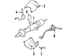 1999 Oldsmobile Intrigue Steering Column Diagram - 26070199