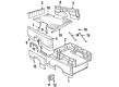 1993 Chevy K3500 Floor Pan Diagram - 15646509