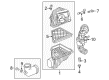 2018 Chevy Traverse Air Filter Box Diagram - 23325519