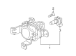 Chevy Spark EV Fog Light Diagram - 95987121