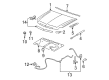 2012 GMC Yukon Lift Support Diagram - 25880917