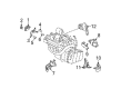 Buick Park Avenue Engine Mount Bracket Diagram - 25665830