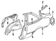 1991 Pontiac Sunbird Door Moldings Diagram - 20696775