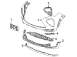 Chevy Trailblazer Bumper Diagram - 42764092