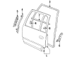 1995 Cadillac DeVille Weather Strip Diagram - 25675697