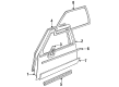 1990 Cadillac Fleetwood Door Seal Diagram - 20742935