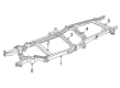 Chevy K3500 Front Cross-Member Diagram - 15538319