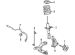 Saturn Sway Bar Bushing Diagram - 15820162