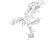 Oldsmobile Cutlass Supreme Cylinder Head Diagram - 12575061