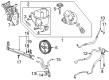 2021 GMC Sierra 3500 HD Power Steering Pump Diagram - 84983790