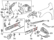 2019 Buick LaCrosse Fender Splash Shield Diagram - 84202577