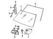 1994 Chevy S10 Blazer Wiper Blade Diagram - 22111282