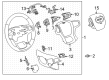 2023 GMC Sierra 2500 HD Steering Wheel Diagram - 85594308