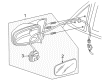 2008 Pontiac Grand Prix Side View Mirrors Diagram - 15796389