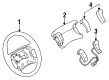 1994 Pontiac Bonneville Steering Wheel Diagram - 16758004