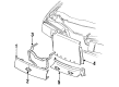 1992 Chevy Cavalier Emblem Diagram - 22545323