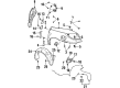 Saturn SL Fuel Filler Housing Diagram - 21098941