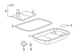 2008 Saturn Sky Transmission Pan Diagram - 96043180