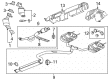 2019 Buick LaCrosse Exhaust Heat Shield Diagram - 84164419