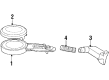 1985 Oldsmobile Firenza Air Filter Box Diagram - 25043495