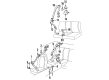 1997 Pontiac Firebird Seat Belt Diagram - 12527823