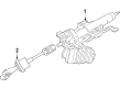 2009 Pontiac G6 Steering Wheel Diagram - 25908466